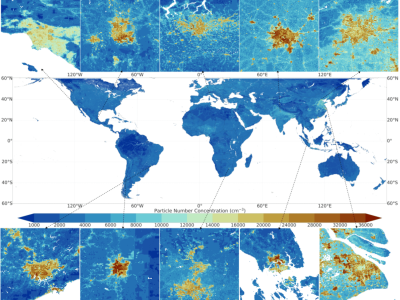 The Cyprus Institute develops first global maps of ultrafine air pollution